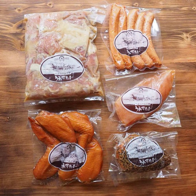 博多華味鶏生ハムとパストラミハムとうえすたん人気の鶏セット